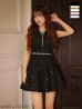 ブラック モデル：まりん　身長：164cm　着用サイズ：Sサイズ