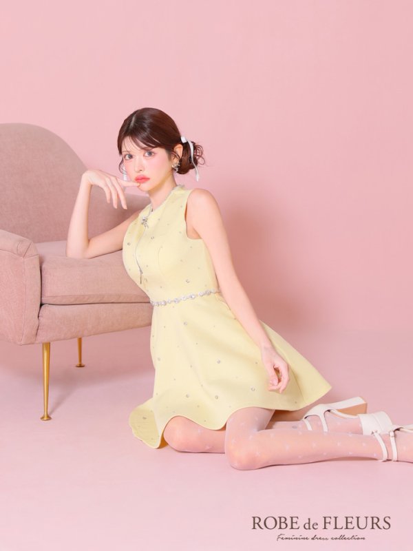 イエロー モデル:まりん 身長:164cm 着用サイズ:Sサイズ