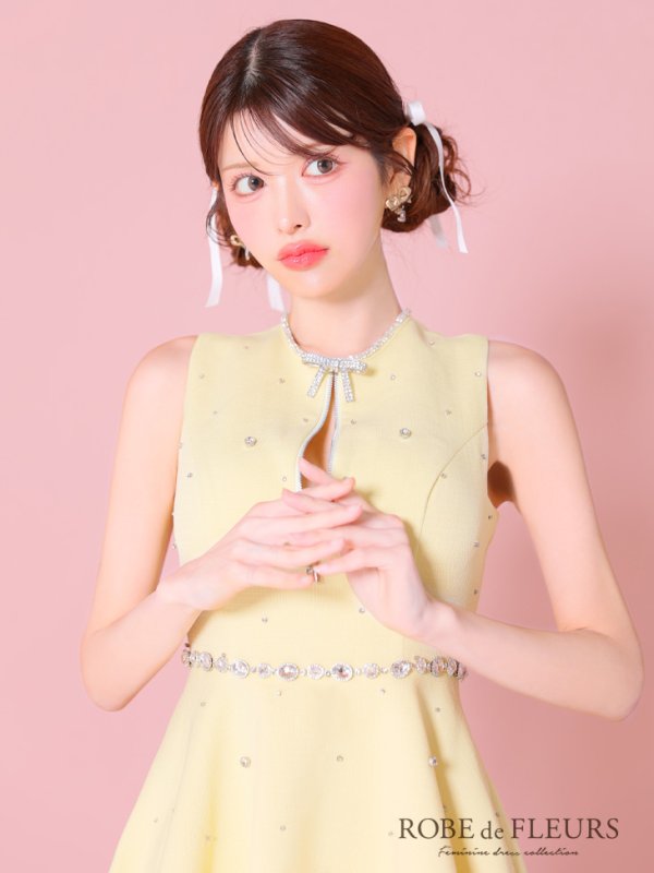 イエロー モデル:まりん 身長:164cm 着用サイズ:Sサイズ