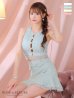 画像28: XSサイズあり【ROBE de FLEURS/ローブドフルール】 セットアップ/ フロントゴールド/ ボタン/ ノースリーブ/ リボン/ ツイード/ フレア/ ミニドレス/ キャバドレス[OF2]