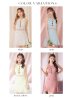 画像32: XSサイズあり【ROBE de FLEURS/ローブドフルール】 セットアップ/ フロントゴールド/ ボタン/ ノースリーブ/ リボン/ ツイード/ フレア/ ミニドレス/ キャバドレス[OF2]