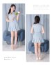 画像21: XSサイズあり【ROBE de FLEURS/ローブドフルール】ノースリーブ/ バストジッパー/ スパンコール/ プリーツ/ フレア/ ミニドレス/ キャバドレス[OF2]