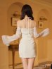 アイボリー モデル：ゆめ　身長：160cm　着用サイズ：Sサイズ