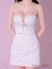 画像16: sugarコラボカラー・XSサイズあり【ROBE de FLEURS/ローブドフルール】ビジューリボンライン/ スパーク/ セットアップ/ タイト/ ミニドレス/ キャバドレス[OF2]