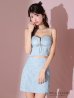 画像4: sugarコラボカラー・XSサイズあり【ROBE de FLEURS/ローブドフルール】ビジューリボンライン/ スパーク/ セットアップ/ タイト/ ミニドレス/ キャバドレス[OF2]