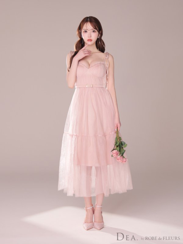 ピンク モデル:ゆめ 身長:160cm 着用サイズ:Sサイズ