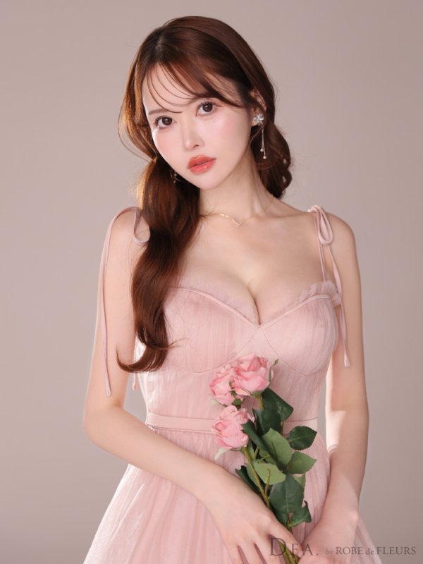 ピンク モデル:ゆめ 身長:160cm 着用サイズ:Sサイズ