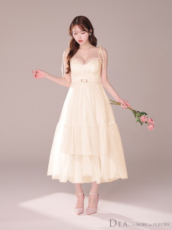 アイボリー モデル:ゆめ 身長:160cm 着用サイズ:Sサイズ