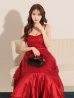 画像19: Lサイズあり【DEA.by ROBE de FLEURS/ディアバイローブドフルール】シフォン/ キャミ/ ベルトデザイン/ フレア/ ミモレ丈/ ミディアムドレス/ キャバドレス[OF2]
