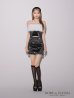 画像13: XSサイズあり【ROBE de FLEURS/ローブドフルール】Heart bijou satin setup dress / ハートビジュー/ サテン/ セットアップ/ ミニドレス/ キャバドレス[OF2]