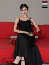 XSサイズあり【ROBE de FLEURS Glossy/ローブ・ド・フルール グロッシー】サテン/ バストビジュー/ ロングドレス/ キャバドレス long[OF2]【一部予約商品/7月中旬発送予定】