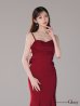 画像25: XSサイズあり【ROBE de FLEURS Glossy/ローブ・ド・フルール グロッシー】サテン/ バストビジュー/ ロングドレス/ キャバドレス long[OF2]