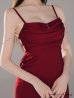 画像29: XSサイズあり【ROBE de FLEURS Glossy/ローブ・ド・フルール グロッシー】サテン/ バストビジュー/ ロングドレス/ キャバドレス long[OF2]