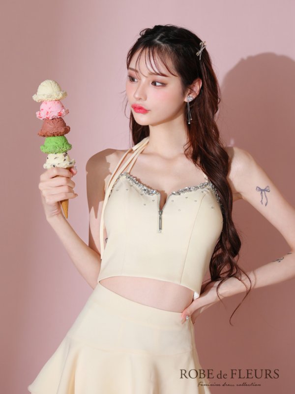 イエロー モデル:みみ 身長:162cm 着用サイズ:Sサイズ