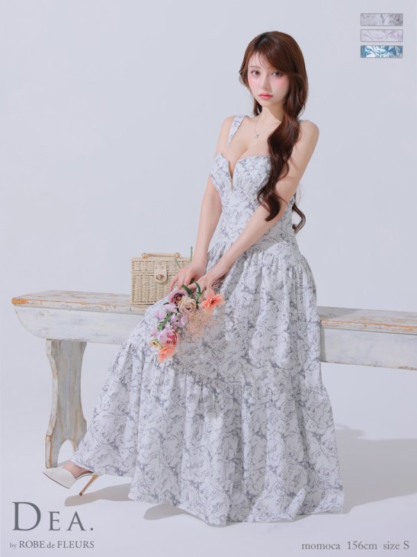 アイボリーxグレー モデル：ももか　身長：156cm　着用サイズ：Sサイズ