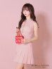 画像35: XSサイズあり【ROBE de FLEURS/ローブドフルール】ハートビジュー/ バストジップ/ プリーツ/ フレア/ ミニドレス/ キャバドレス[OF2]