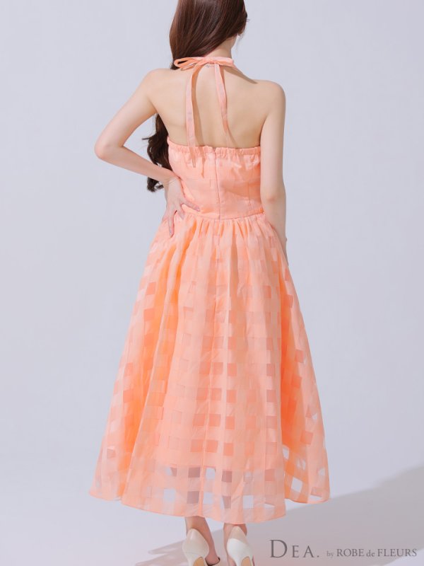 オレンジ モデル:ももか 身長:156cm 着用サイズ:Sサイズ