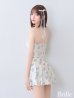 画像11: 【予約商品/5月下旬発送予定】XSサイズあり【brille/ブリエ】【ROBE de FLEURS/ローブドフルール】フラワージャガード/ リボンチョーカー/ フレア/ セットアップ/ ミニドレス/ キャバドレス[OF2]