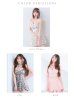画像23: 【予約商品/5月下旬発送予定】XSサイズあり【brille/ブリエ】【ROBE de FLEURS/ローブドフルール】フラワージャガード/ リボンチョーカー/ フレア/ セットアップ/ ミニドレス/ キャバドレス[OF2]
