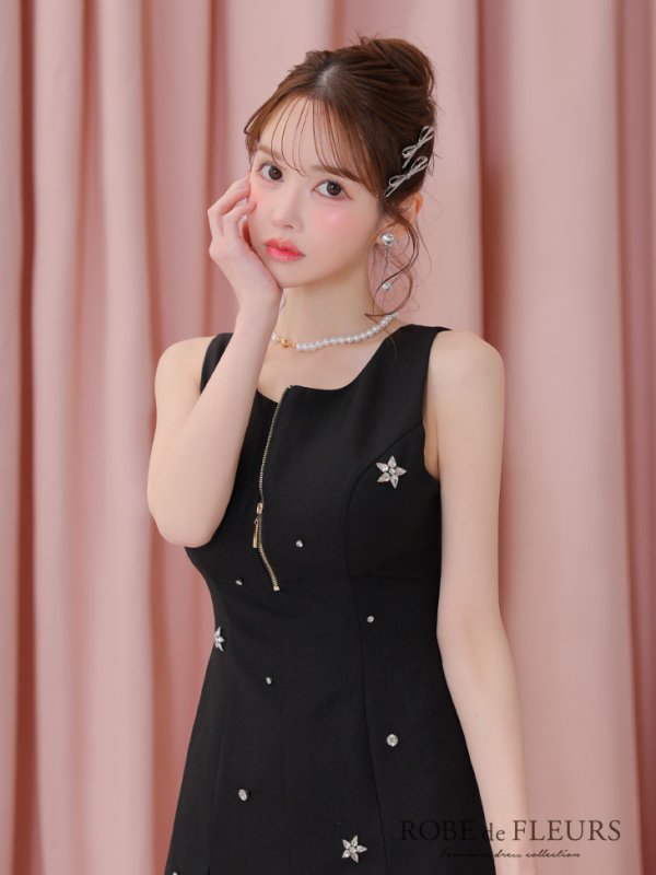 ブラック モデル:ゆめ 身長:160cm 着用サイズ:Sサイズ