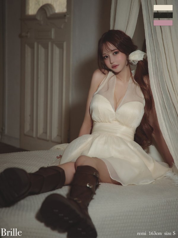 アイボリー モデル：れみ　身長：163cm　着用サイズ：Sサイズ