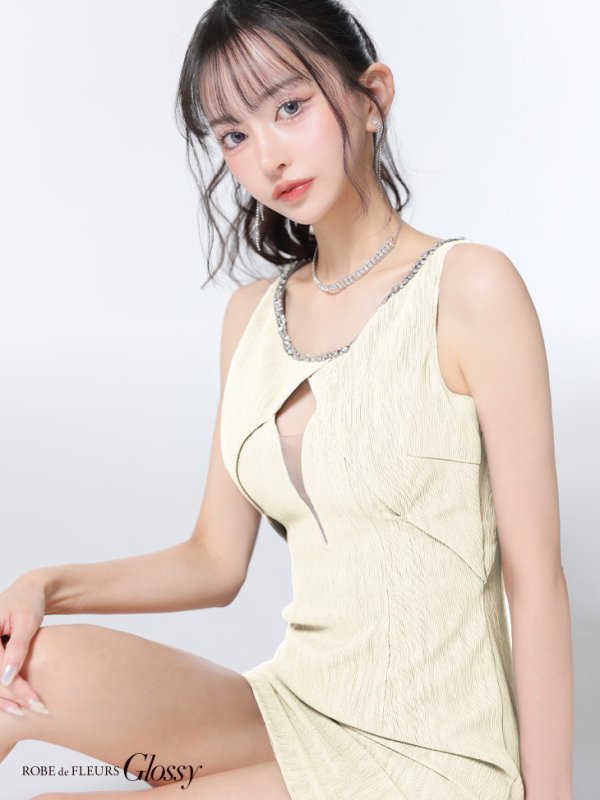 アイボリー モデル:まおちゃる 身長:160cm 着用サイズ:Sサイズ