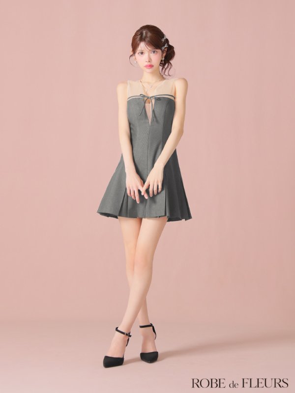 グレー モデル:まりん 身長:164cm 着用サイズ:Sサイズ