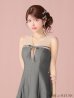 画像25: XSサイズあり【ROBE de FLEURS/ローブドフルール】センターリボン/ シアーチュール/ フレア/ ミニドレス/ キャバドレス[OF2]
