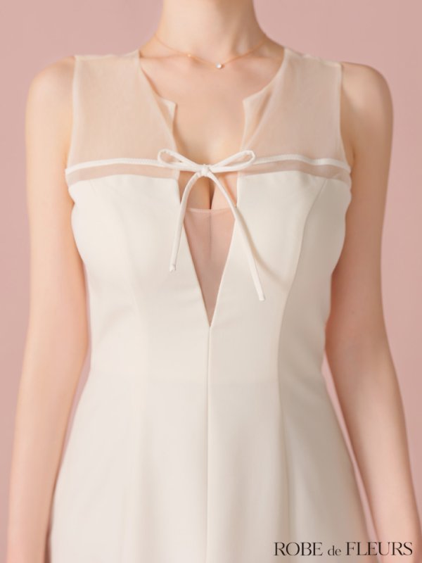 アイボリー モデル:ゆめ 身長:160cm 着用サイズ:Sサイズ