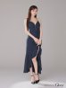 画像25: XSサイズあり【ROBE de FLEURS Glossy/ローブ・ド・フルール グロッシー】ラメ/ フリル/ スリット/ キャミ/ ロングドレス/ キャバドレス long[OF2]