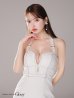 画像21: XSサイズあり【ROBE de FLEURS Glossy/ローブ・ド・フルール グロッシー】バックリボンホルター/ ステッチ/ バストジップ/ タイト/ ミニドレス/ キャバドレス[OF2]
