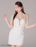 画像22: XSサイズあり【ROBE de FLEURS Glossy/ローブ・ド・フルール グロッシー】バックリボンホルター/ ステッチ/ バストジップ/ タイト/ ミニドレス/ キャバドレス[OF2]