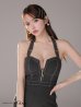 画像25: XSサイズあり【ROBE de FLEURS Glossy/ローブ・ド・フルール グロッシー】バックリボンホルター/ ステッチ/ バストジップ/ タイト/ ミニドレス/ キャバドレス[OF2]