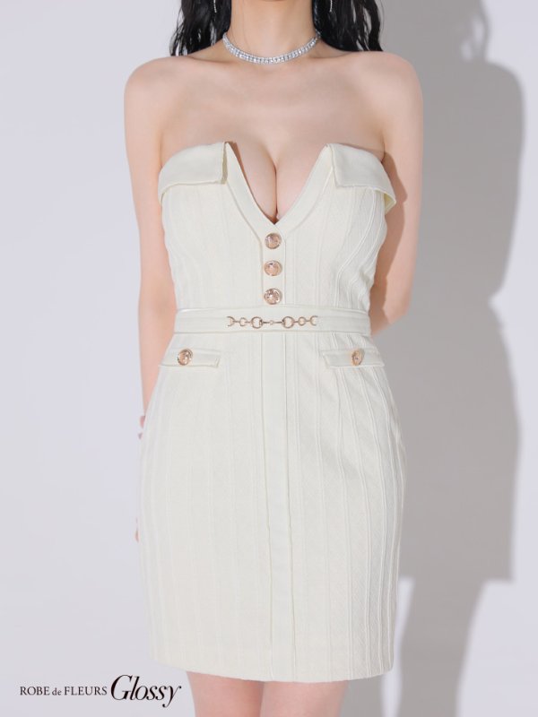 アイボリー モデル:まおちゃる 身長:160cm 着用サイズ:Sサイズ