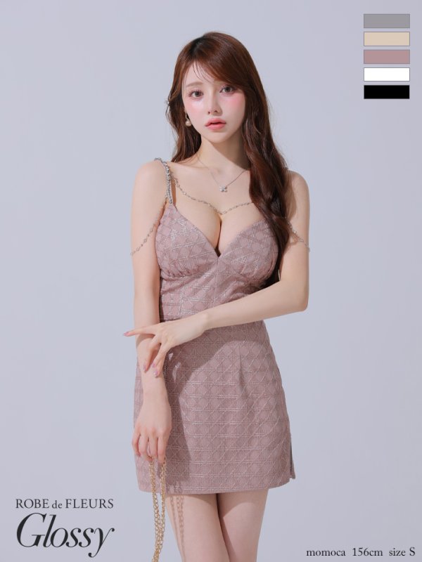 ピンク モデル：ももか　身長：156cm　着用サイズ：Sサイズ
