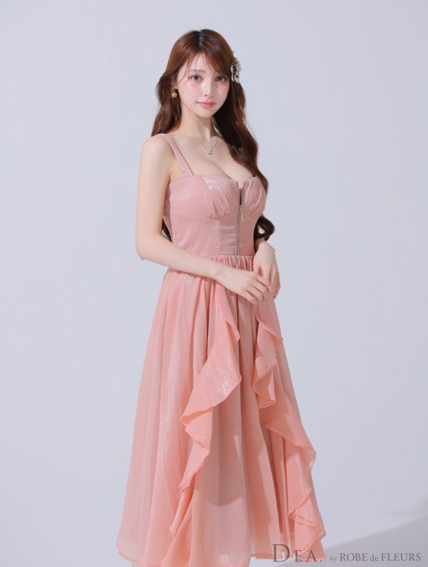 ピンク モデル:ももか 身長:156cm 着用サイズ:Sサイズ