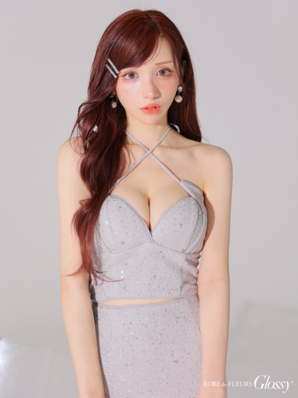 シルバー　モデル：らいか　身長：163cm　着用サイズ：Sサイズ