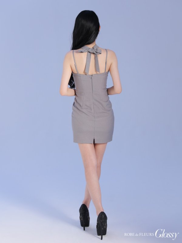 グレー モデル：まおちゃる　身長：158cm　着用サイズ：Sサイズ