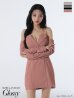 ピンク モデル：まおちゃる　身長：160cm　着用サイズ：Sサイズ