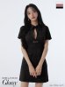 画像11: 【予約商品/9月上旬発送予定】XSサイズあり【Glossy/グロッシー】スエード/ バストカット/ 半袖/ ミニドレス/ キャバドレス[OF08]