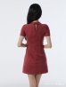 画像6: 【予約商品/9月上旬発送予定】XSサイズあり【Glossy/グロッシー】スエード/ バストカット/ 半袖/ ミニドレス/ キャバドレス[OF08]