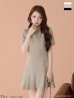 ベージュ モデル：ももか　身長：156cm　着用サイズ：Sサイズ