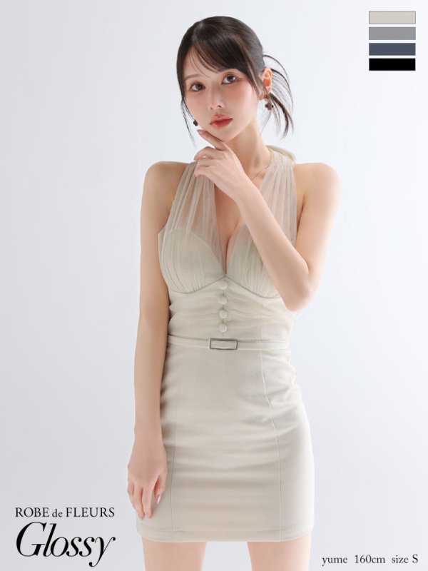アイボリー　モデル：ゆめ　身長：160cm　着用サイズ：Sサイズ