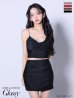 ブラック モデル：まおちゃる　身長：158cm　着用サイズ：Sサイズ