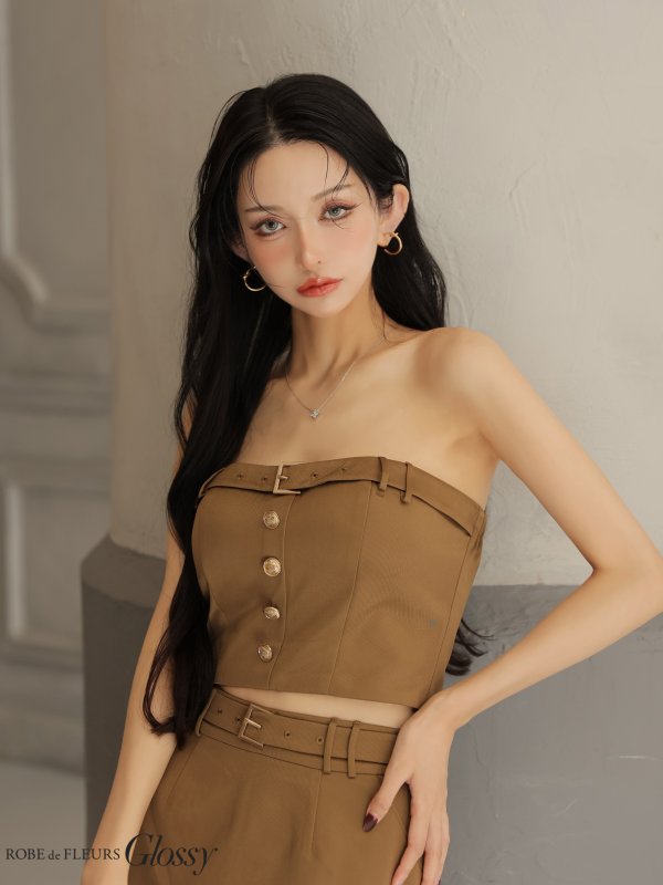 キャメル モデル：まおちゃる　身長：158cm　着用サイズ：Sサイズ