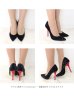 画像15: 【COMEX】 1color/ 10.5cmヒール/ ベロア/ ピンヒール/ 赤ヒール/ ポインテッドトゥ/ ハイヒール/ パンプス[OF02JH]