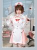 画像2: 【即日発送】デビルハーネスナース【マリームーン】【ハロウィンコスプレ9点セット】【フリーサイズ/2カラー】[YMT] (2)