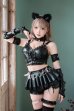 ブラック　モデル身長：161cm　着用サイズ：Fサイズ