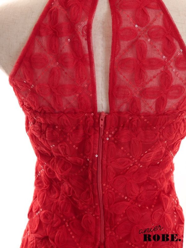 画像12: 【即日発送】【ANIER./アニエル】【ROBE de FLEURS/ローブドフルール】ジップ/サンタ/クリスマス/セットアップ/ ミニドレス/ キャバドレス[OF08]