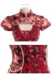 画像13: 【即日発送】XSサイズあり 【Anier ROBE./アニエルローブ】【ROBE de FLEURS/ローブドフルール】刺繍レース/ パールチェーン/ コスプレ/ チャイナドレス/ ミニドレス/ キャバドレス[OF2]